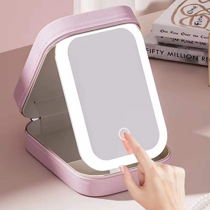 Kosmetik çanta LED güzgü ilə zam01 — Mallar, Bakı (2)