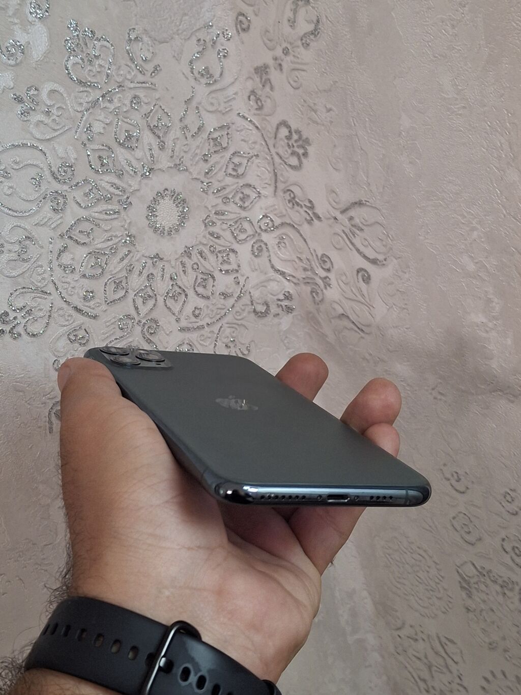 IPhone 11 Pro Max, 64 GB, Black Titanium, Zəmanət, Barmaq izi, Simsiz şarj — Apple iPhone, Bakı (2)