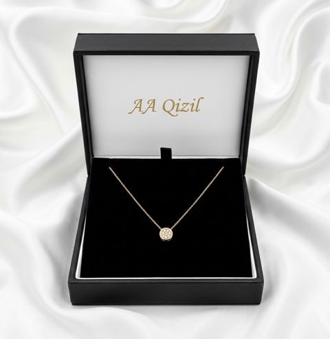 Boyunbağı AA qizil, qızıl 585 əyar, 1.5 q — Bakı