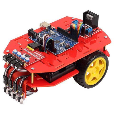 Arduino Xətt İzləyən Robot Dəsti – 3 sensorlu, ucuz və istifadəsi asan — Bakı