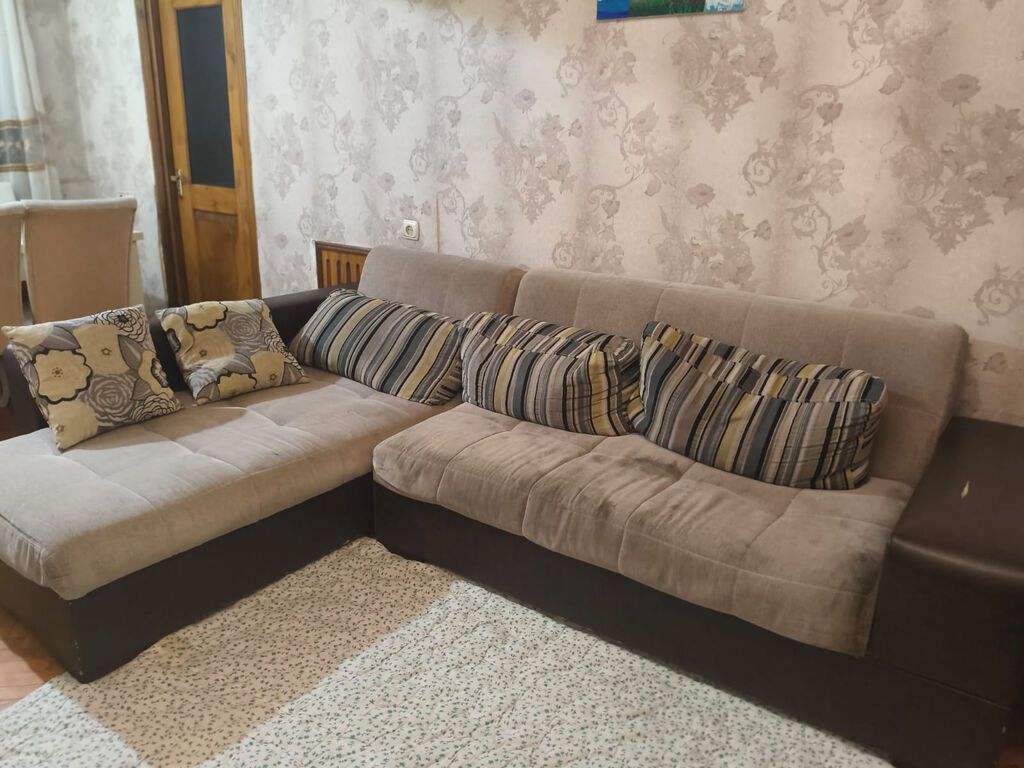 Künc divan, İşlənmiş, Açılan, Bazasız, Parça, Çatdırılma yoxdur — Divanlər, Bakı (10)
