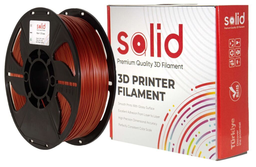 Solid Filament PLA Plus – Mis Rəngi, 1.75 mm, 1 kq 3D basqılarınızda — İstehlak malları və aksesuarlar, Bakı