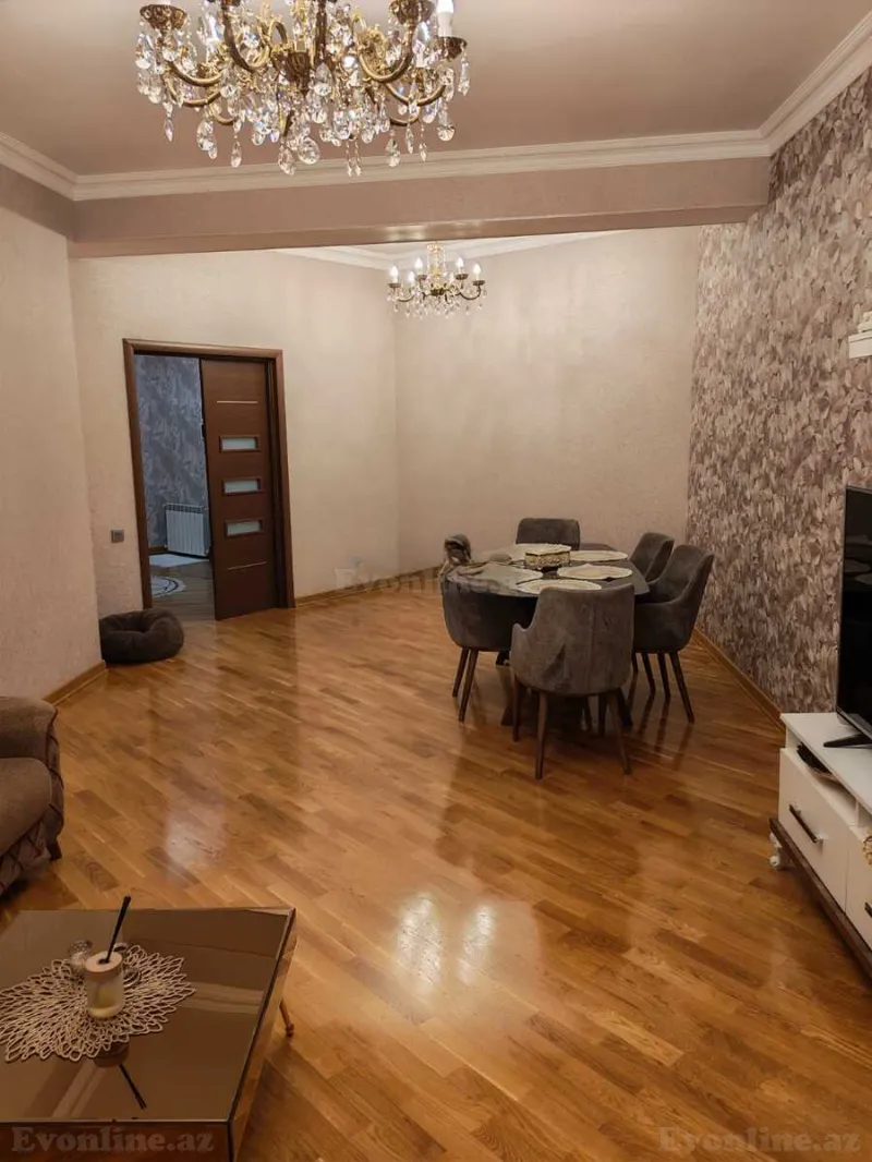 Satılır 3 otaqlı Mənzil Yeni tikili 120 m² Bakı, Nərimanov r — Mənzil, Bakı (4)