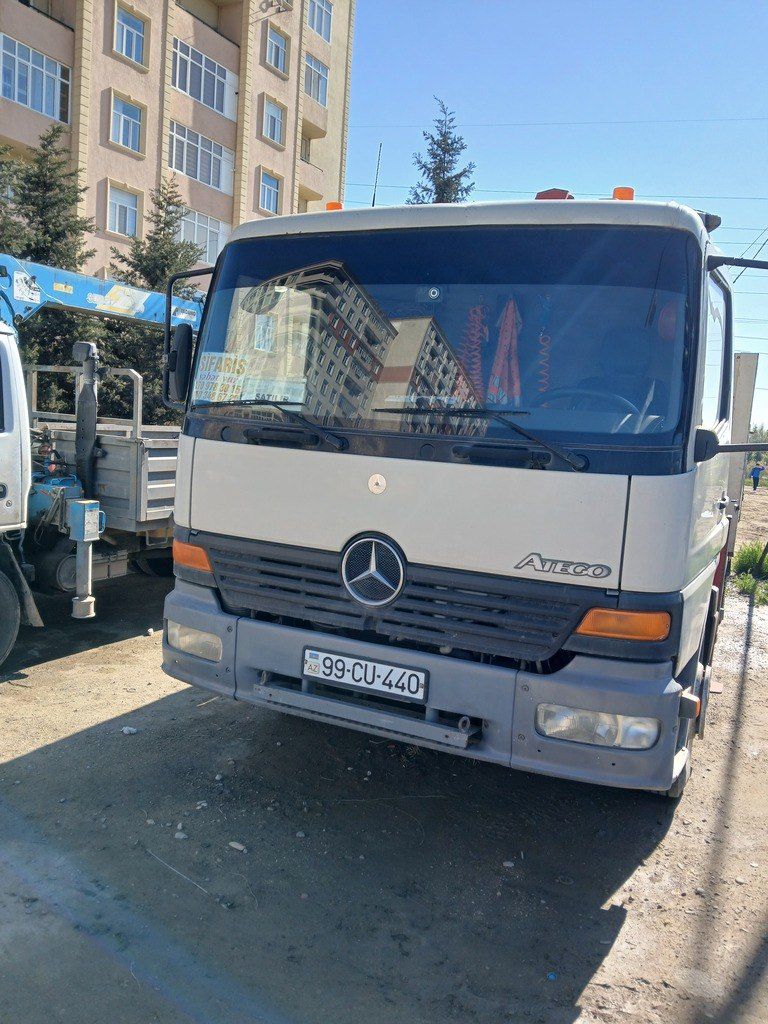 Mercedes Atego 1218, 4.3 L, 2000 il, 600 000 km 99-CU-440 — Avtokranlar, Bakı
