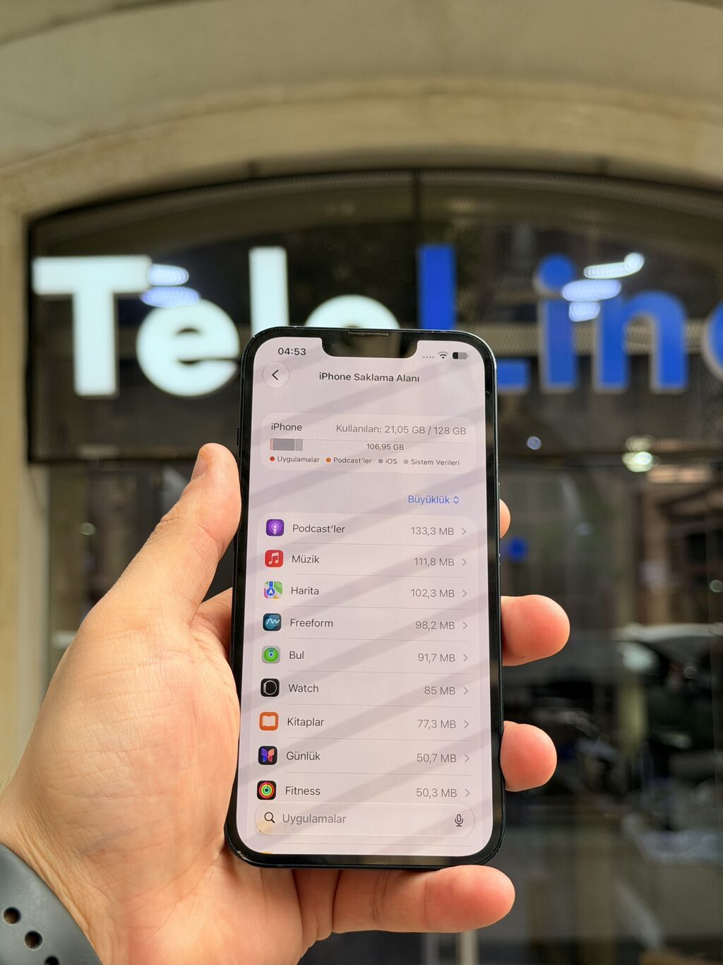 IPhone 13, 128 GB, Midnight, Zəmanət, Kredit, Simsiz şarj — Apple iPhone, Bakı (6)