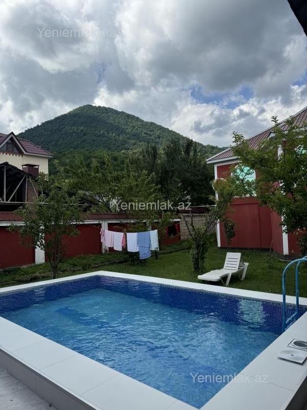 Günlük 4 otaqlı Həyət evi / Villa, 150 m², Qəbələ — Ev, villa, Qəbələ (12)