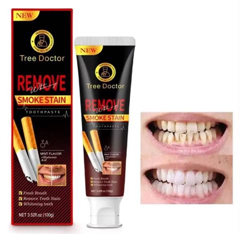 Diş məcunu Tree Doctor, Remove Smoke Stain, 100 ml — Bakı