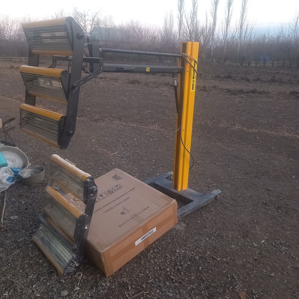 Qısa dalğalı infraqırmızı qızdırıcı lampa sistemi — boya quruducu — Avtoxidmət üçün, Bərdə (2)