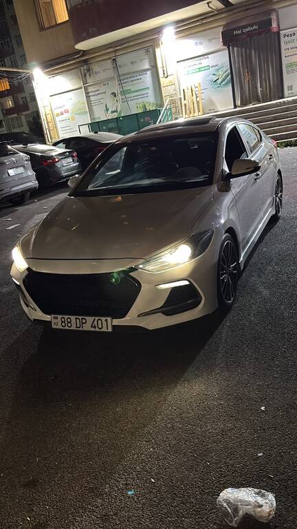 Hyundai Elantra, 1.6 L, 2017 il, 154 000 km 88-DP-401 — Avtomobillər, Bakı (3)