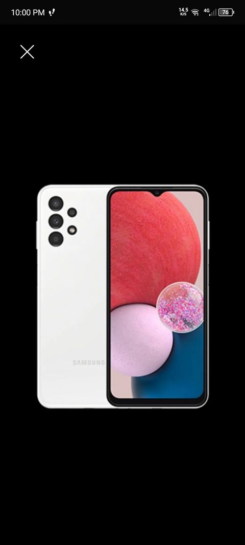 Samsung Galaxy A13, rəng - Ağ, İki sim kartlı — Saray