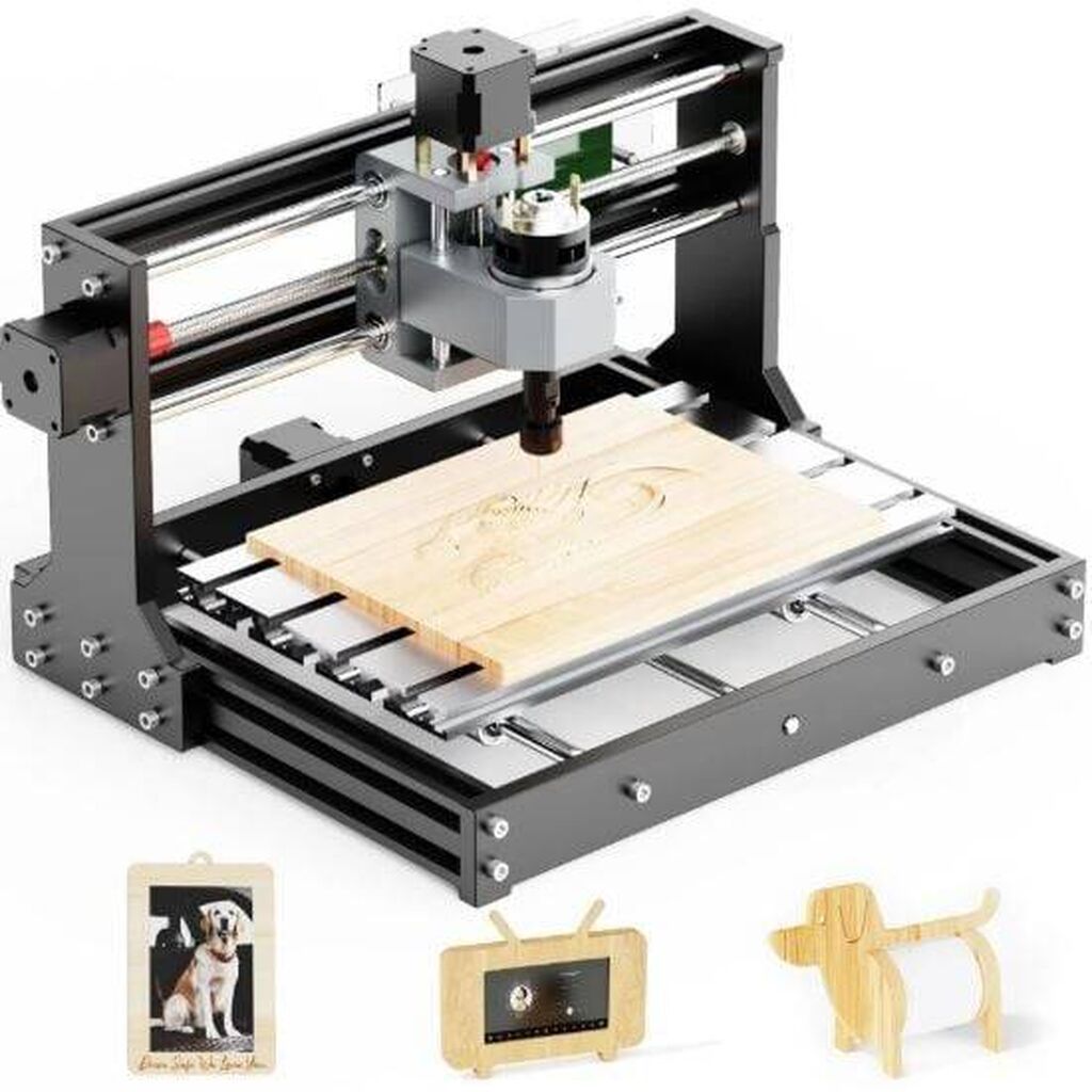 Masaüstü CNC Cihazı – CNC3018 Pro, 15.000 mW lazer başlıqlı — Stanoklar, Bakı (2)