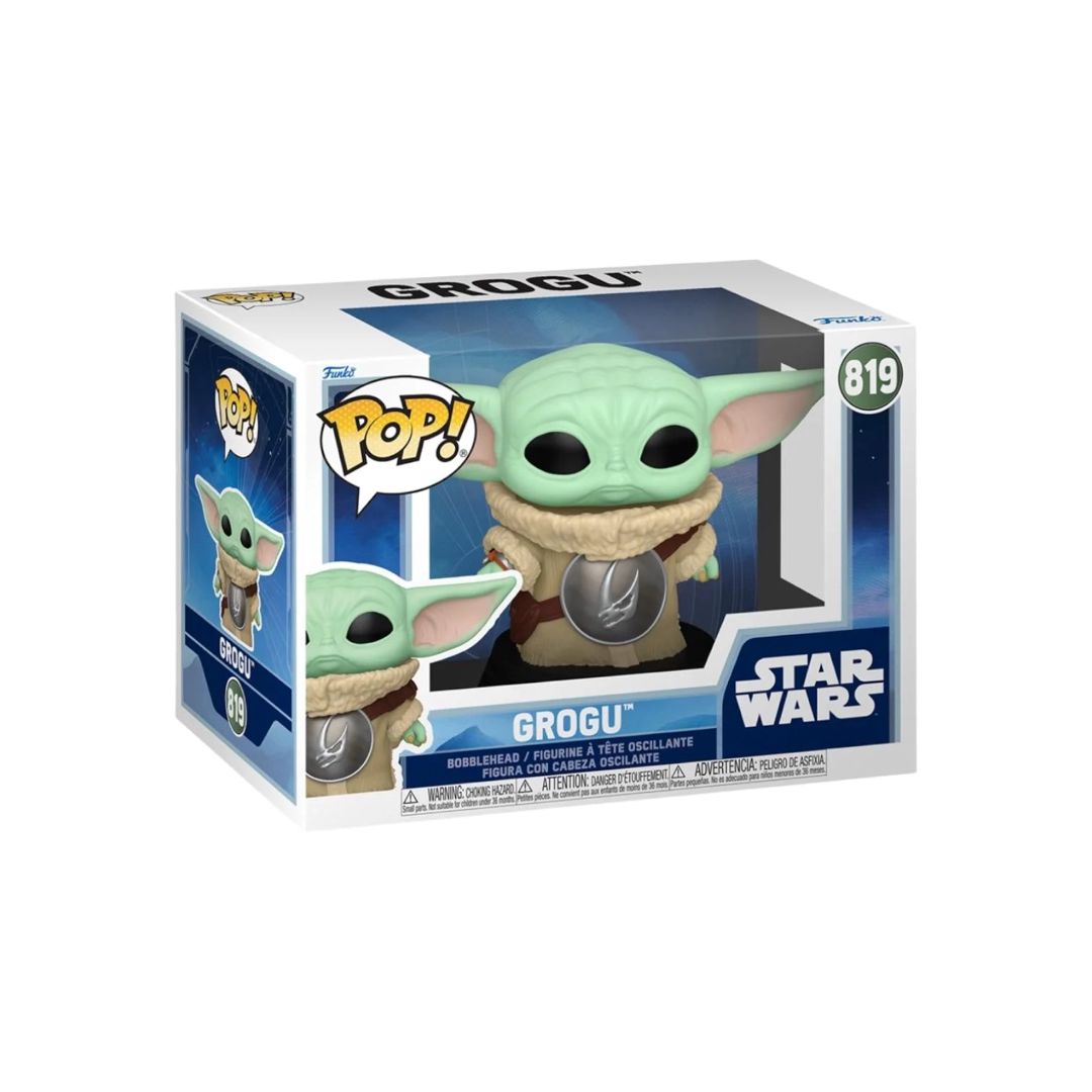 Personaj fiquru Funko Pop POP Star Wars: M&G- Grogu Mudhorn Armor — Mallar, Bakı