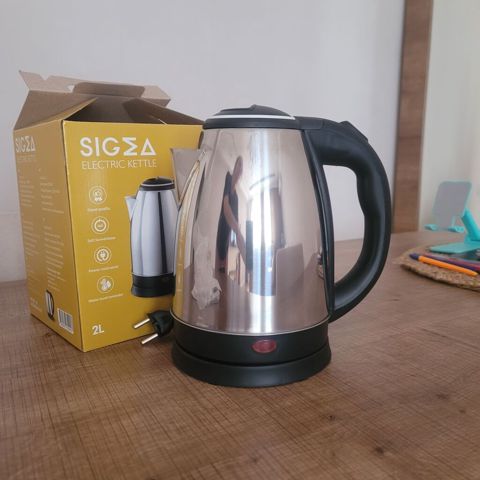 Elektrik çaydan Sigma, 1.6 - 2 l, Yeni — Masazır