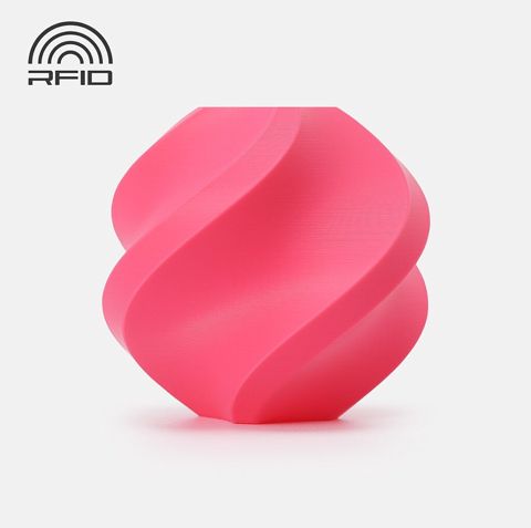 Bambu Lab PLA Basic Filament – Parlaq Çəhrayı, 1 kq Gündəlik 3D çap — Bakı