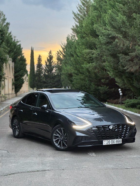 Hyundai Sonata, 1.6 L, 2020 il, 128 000 km — Avtomobillər, Qazax (2)