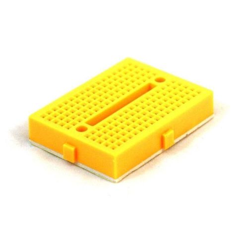 Sarı Mini Breadboard – 170 deşikli prototipləmə lövhəsi - 170 kontakt — Bakı