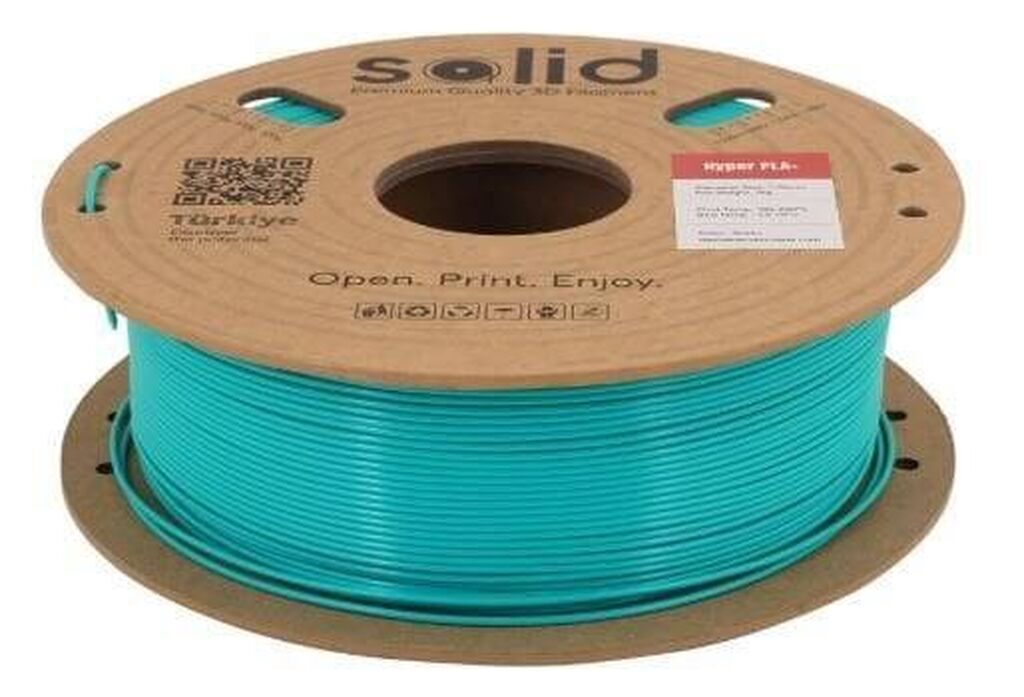 Solid Filament Hyper PLA+ Yaşıl – 1 kq Yeni nəsil, yüksək sürətdə çap — İstehlak malları və aksesuarlar, Bakı (4)