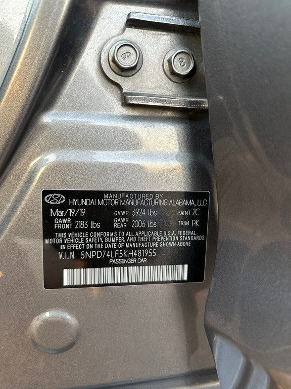 Hyundai Elantra, 2.0 L, 2019 il, 251 471 km 77-DN-422 — Avtomobillər, Bakı (8)