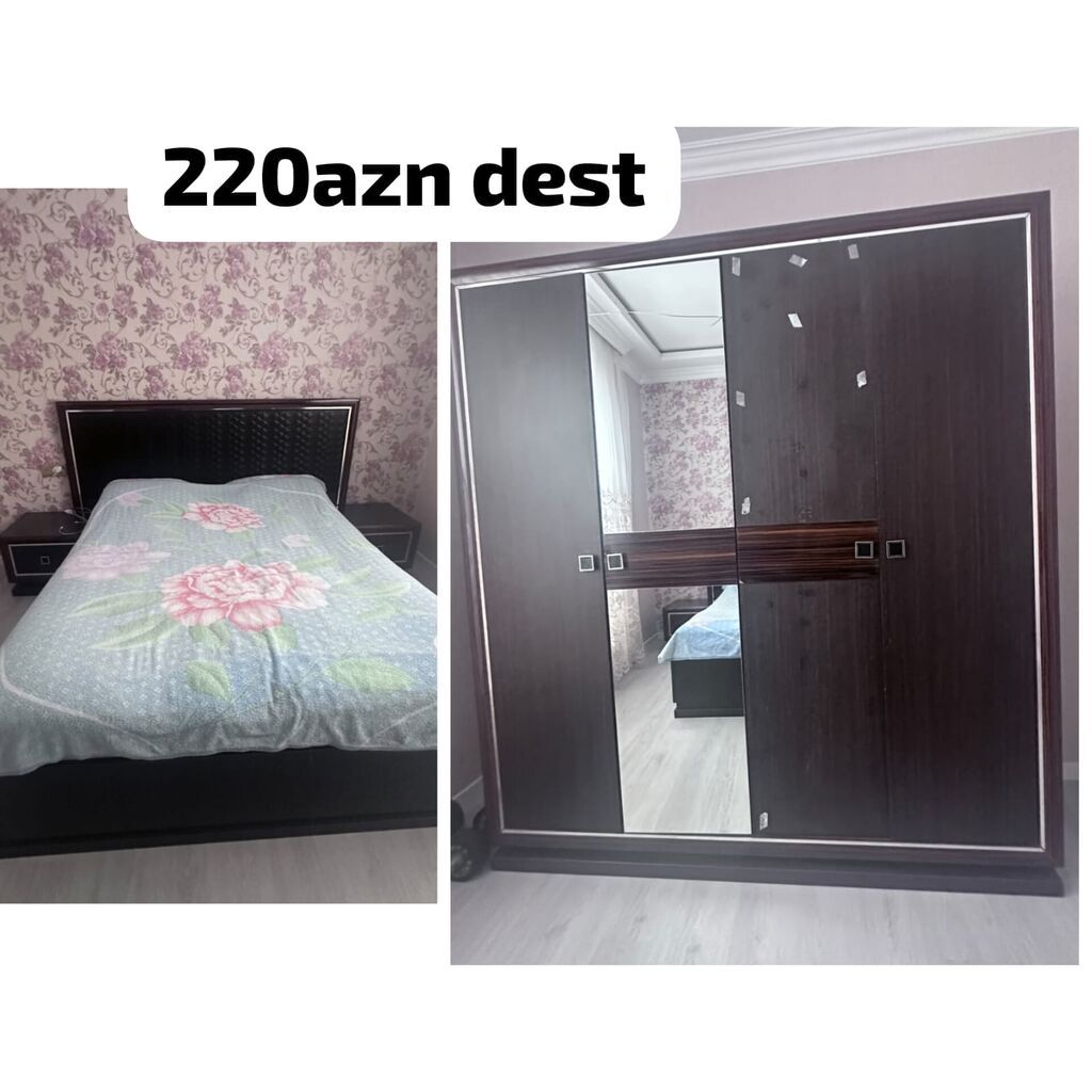İkinəfərlik çarpayı, Dolab, İşlənmiş — Yataq otağı mobilya dəstləri, Digah