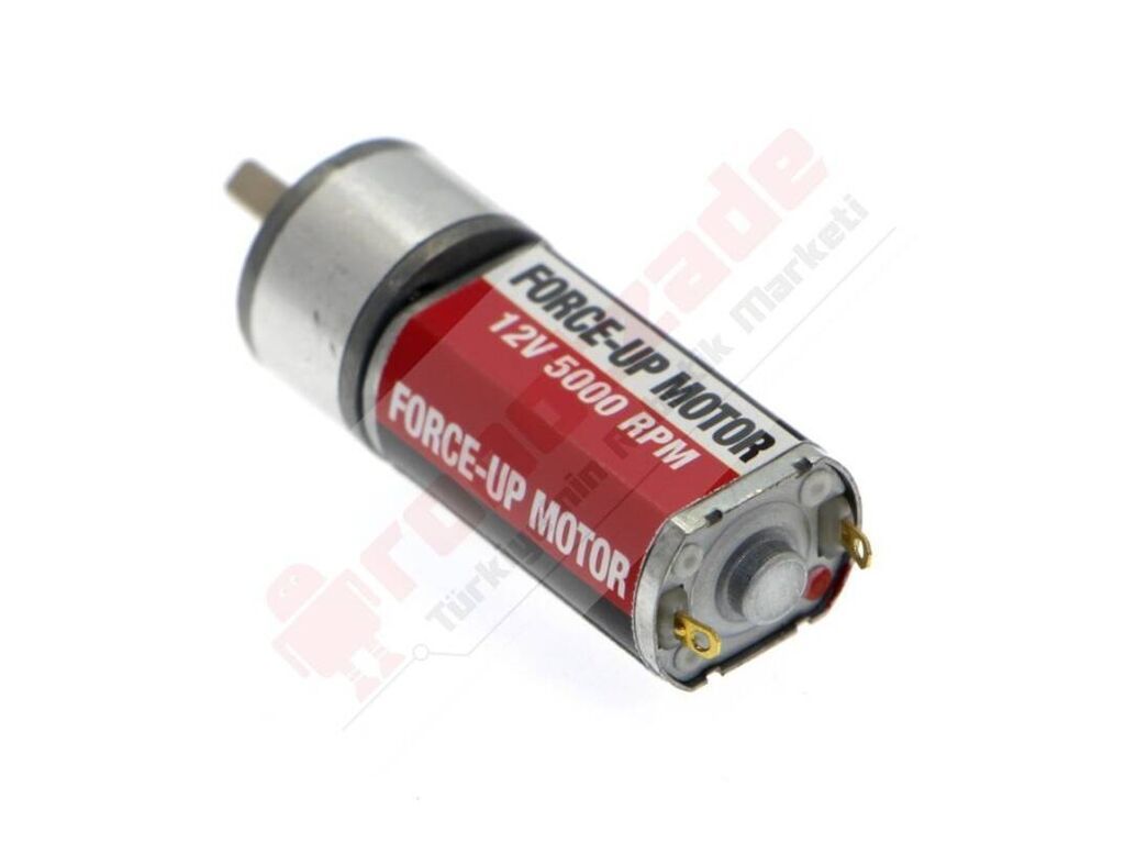 Force-Up 12V 5000 RPM DC Motor Robot layihələri və yarışmaları üçün — Avtomatika, Bakı (2)