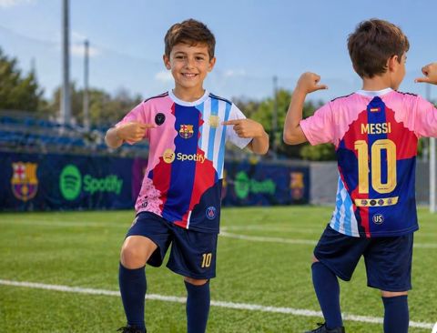 Oğlanlar üçün futbol dəsti eu006 VC_2414870 neylon, 7 yaş, rəngbərəng — Bakı