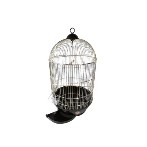 Qəfəs 17901510, bütün növlü quşlar üçün, qara, 70x35x20 sm — Bakı