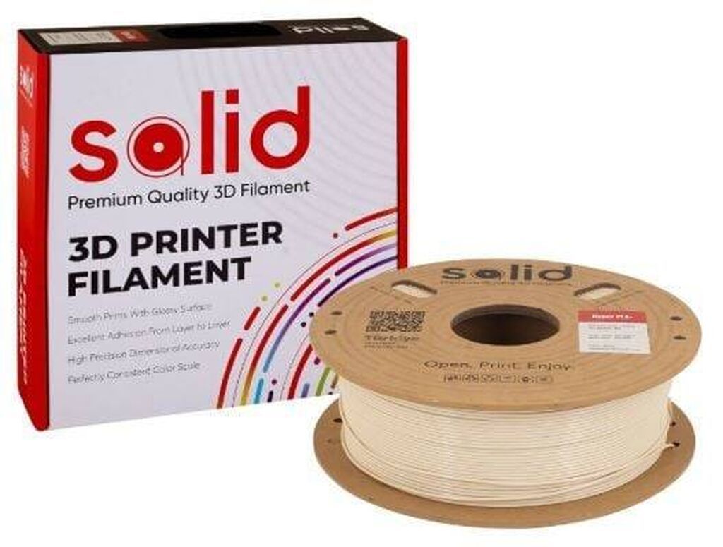 Solid Filament Hyper PLA+ Bej – 1 kq Yeni nəsil Solid Hyper PLA — İstehlak malları və aksesuarlar, Bakı (4)