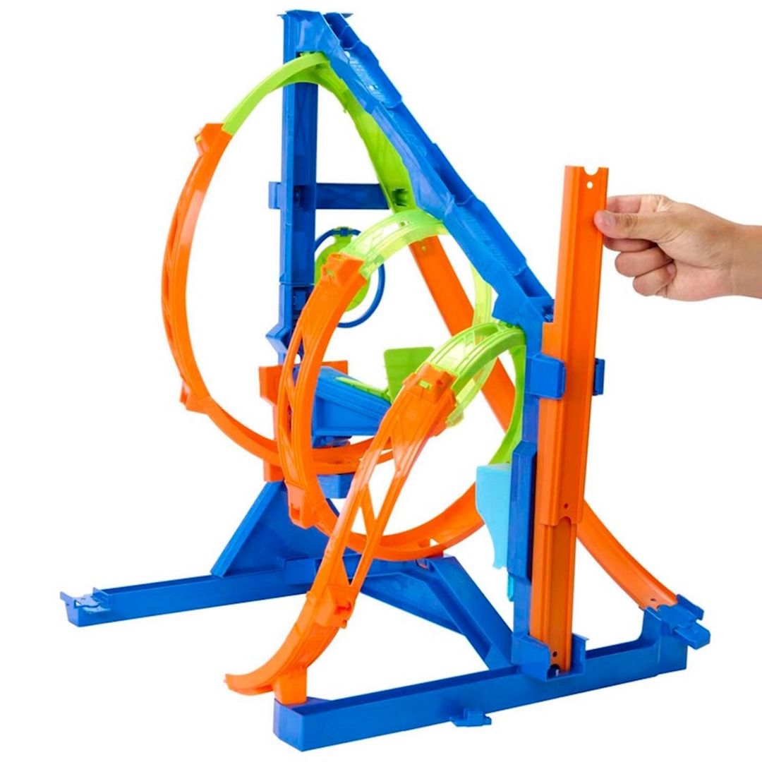 Oyun dəsti Hot Wheels Action Corkscrew Twist HMX41 Nəhəng dövrə. Dəli toqquşmalar, 6+ yaş — Mallar, Bakı (2)
