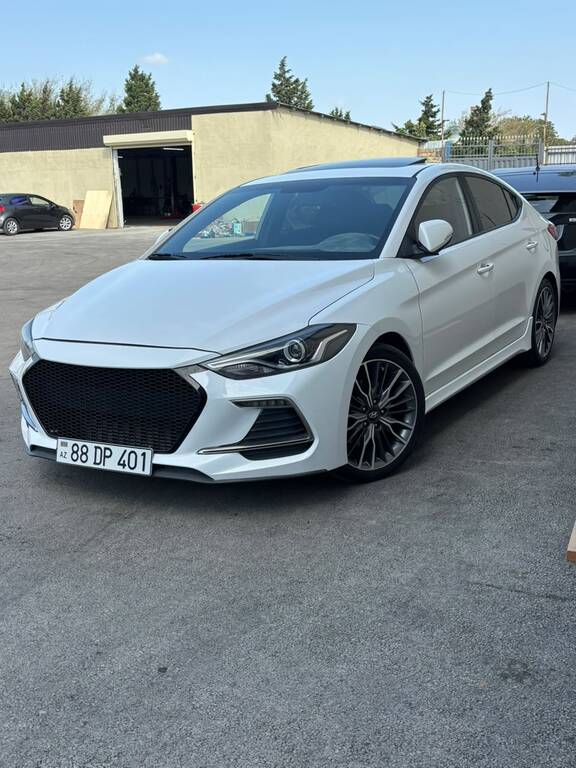 Hyundai Elantra, 1.6 L, 2017 il, 154 000 km 88-DP-401 — Avtomobillər, Bakı