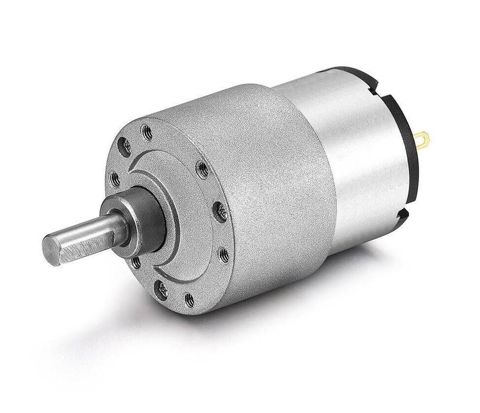 24V 120 RPM 37mm Reduktorlu DC Motor Robot layihələrində sıxlıqla — Bakı