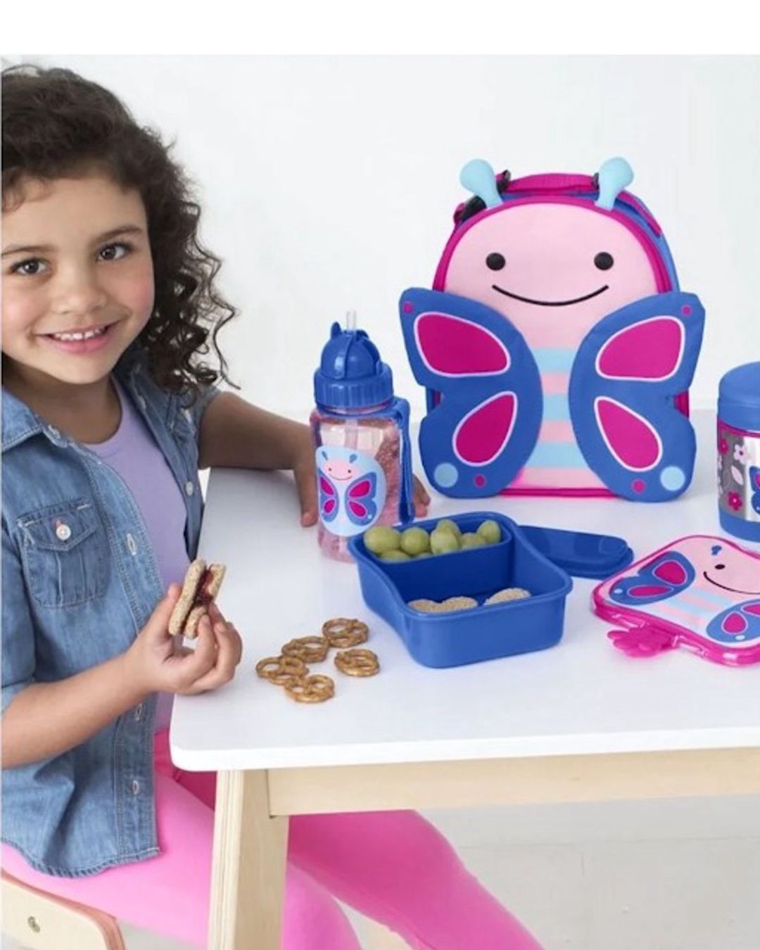 Yemək konteyneri Zoo Kəpənək, rəngbərəng, 3+ yaş — Mallar, Bakı (3)