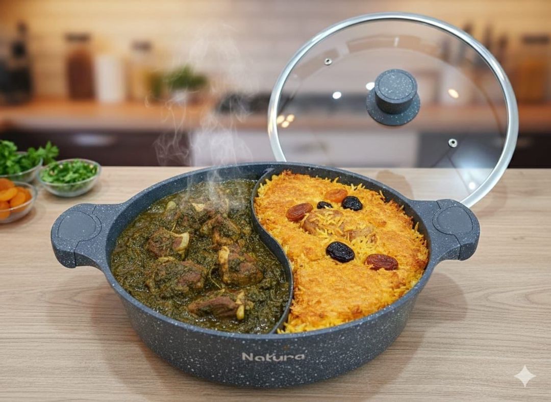 Tava Natura KJ-772656 32 sm Qranit Boz — Mallar, Bakı