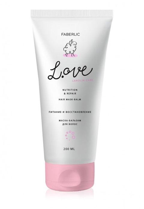 Saçlar üçün maska-balzam Faberlic L.ove Nutrition&Repair 200 ml — Bakı