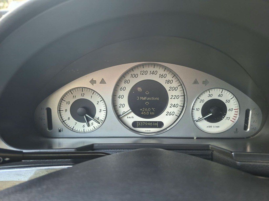Mercedes E 240, 2.6 L, 2002 il, 337 000 km — Avtomobillər, Bakı (11)
