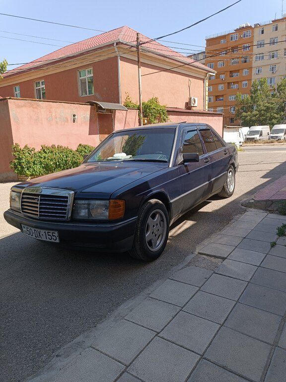 Mercedes 190, 2.0 L, 1990 il, 559 800 km 50-DX-155 — Avtomobillər, Bakı (9)