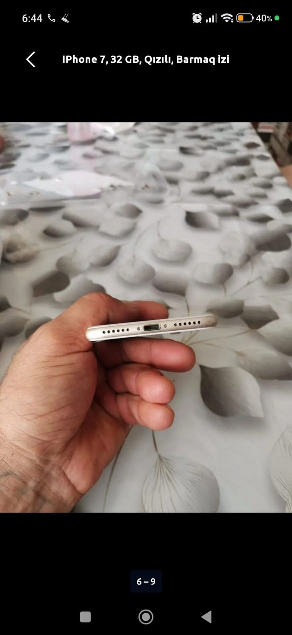 IPhone 7, 32 GB, Qızılı, Barmaq izi — Apple iPhone, Bakı (5)
