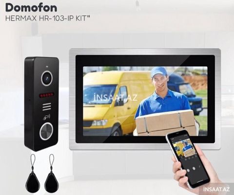 Domofon Hermax Hr-103ip kit — Bakı