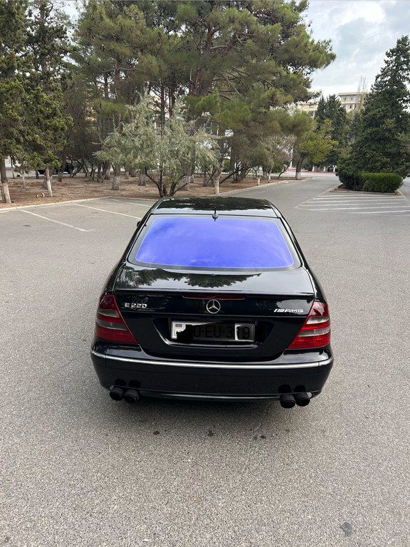 Mercedes E 220, 2.2 L, 2002 il, 285 465 km — Avtomobillər, Sumqayıt (9)