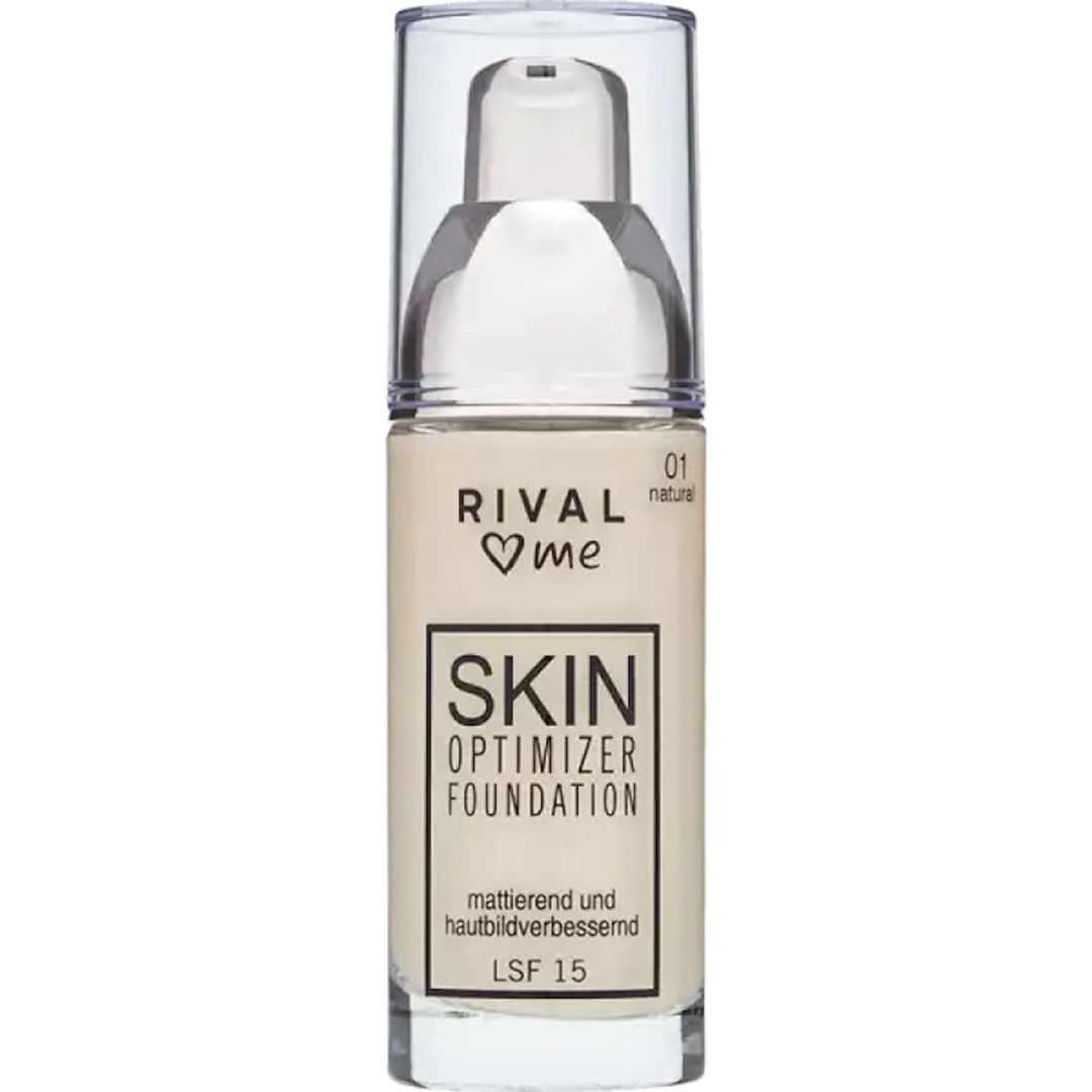 Tonal krem Rival Loves Me Skin Optimizer Foundation 01 Natural 30 ml — Mallar, Bakı