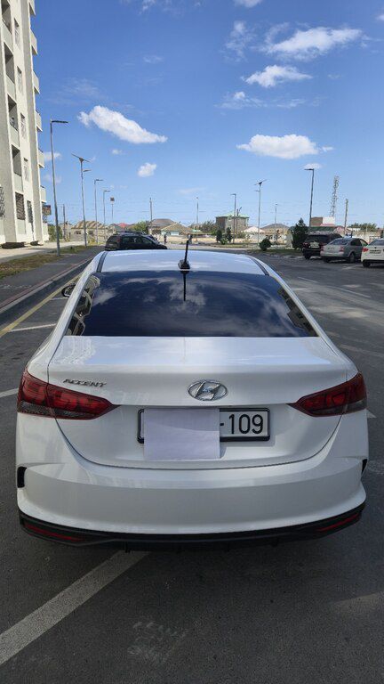Hyundai Accent, 1.6 L, 2022 il, 99 376 km — Avtomobillər, Bakı (5)