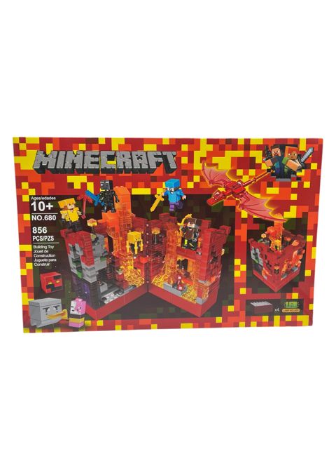 Konstruktor Minecraft, plastik, 856 element, 10 yaş — Bakı
