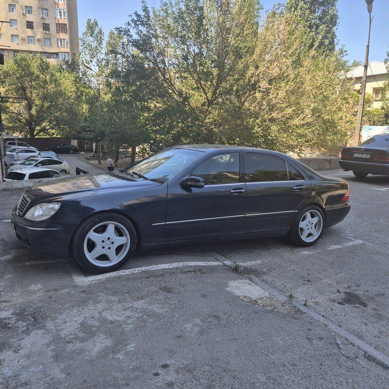 Mercedes S 320, 3.2 L, 1999 il, 268 000 km — Avtomobillər, Bakı (5)