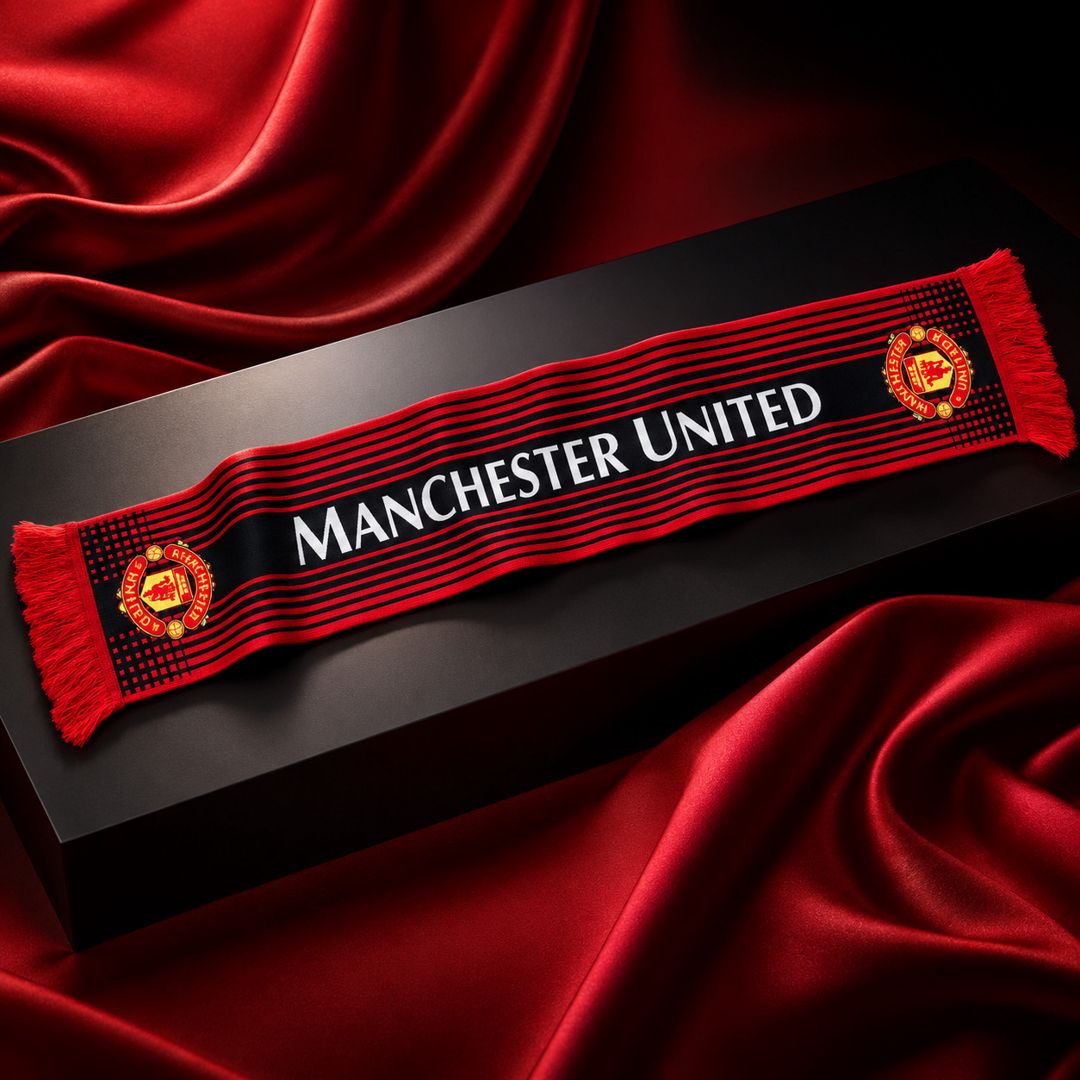Azarkeş şərfi Manchester United, 140x15 sm, qırmızı — Mallar, Bakı