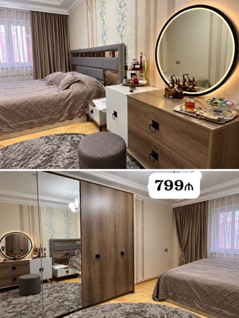 Yataq dəsti satılır 799₼. İdeal vəziyyətdə. Ortopedik matrası — Digah