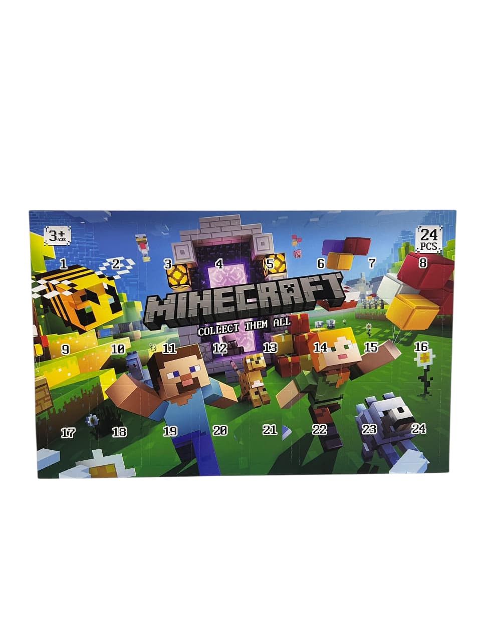 Fiqurlar Advent Calendar Minecraftl, rezin, 24 parça — Mallar, Bakı