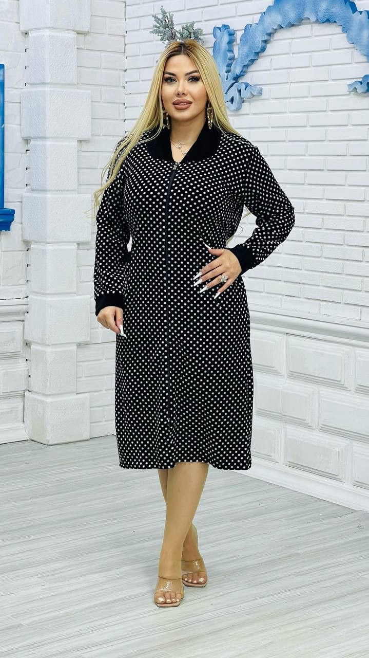 Ev xələti, qara, velür, ölçü 5XL — Mallar, Bakı (2)