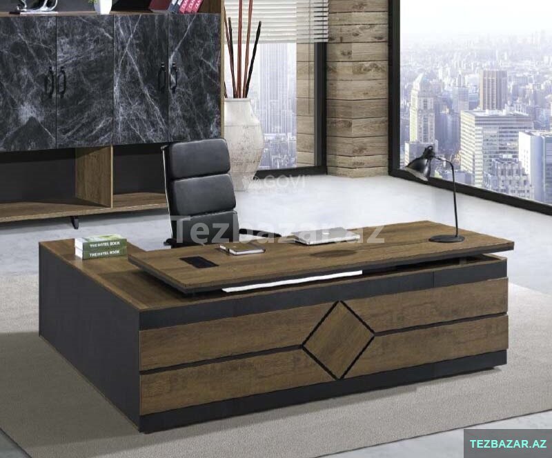 Ofis masası — Ofis mebeli, Bakı (2)