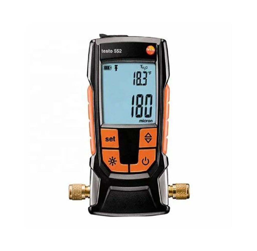 Rəpəmsal vakuumetr Model:TESTO 552 Rəqəmsal yüksək dəqiqlikli — Nəzarət-ölçü, Bakı (2)