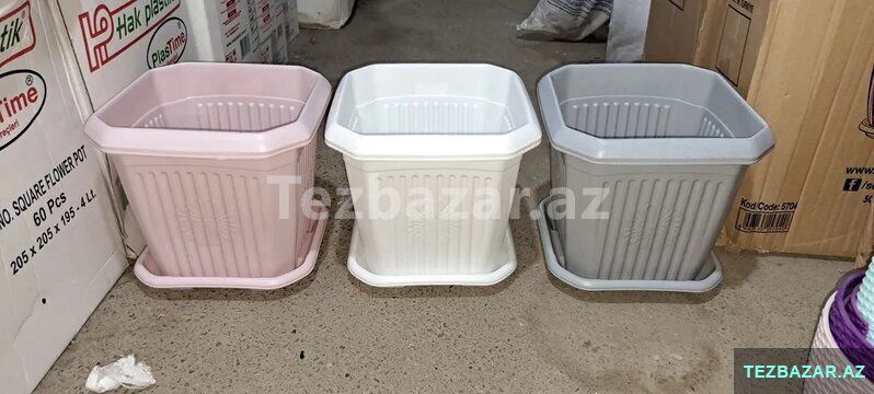Dibcek dibcekqabikvadrat kvadrat gul qabi dibcek qabi kv — Ev malları, Bakı (4)