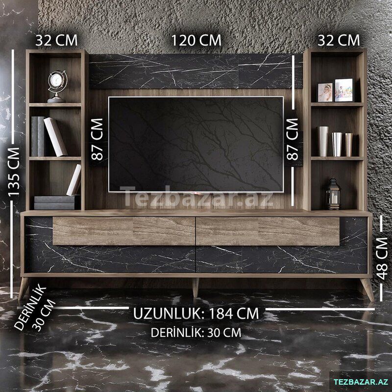 Tv stend — Saxlama mobilyası, Bakı (2)